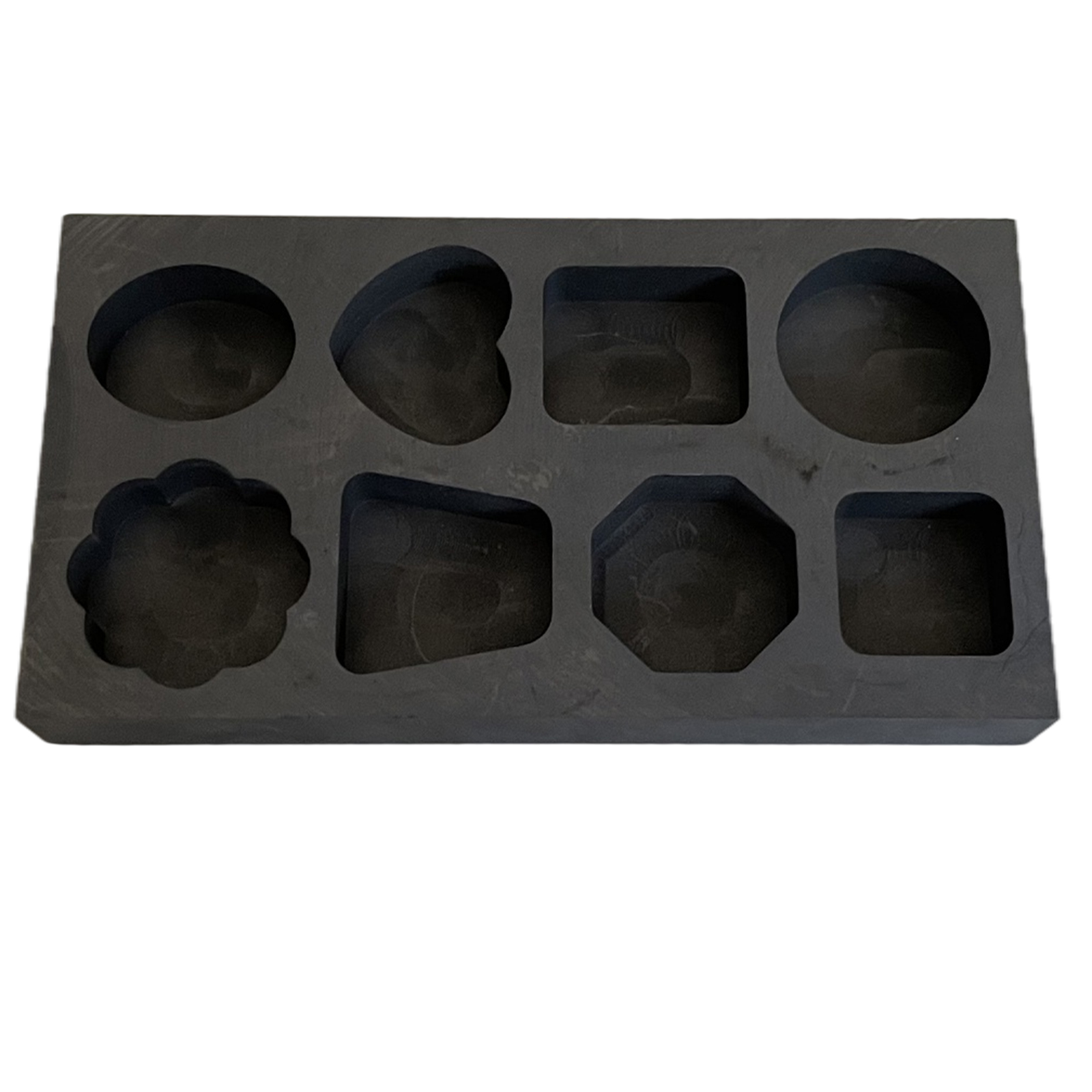 Graphite Ingot Mold Crucible for Melting DIY Gold Alloy Brass Aluminum