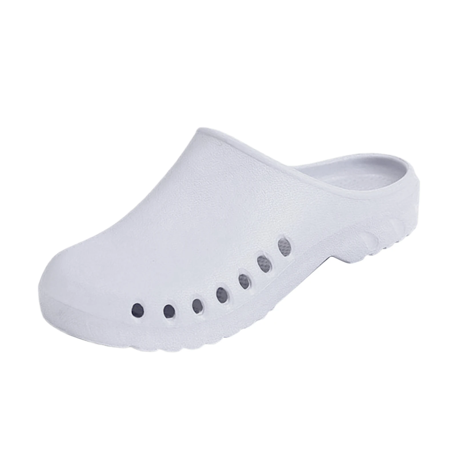 1Pair Unisex Clog Nurse Doctor Nursing Shoes Slip Resistant Slipers Hotel