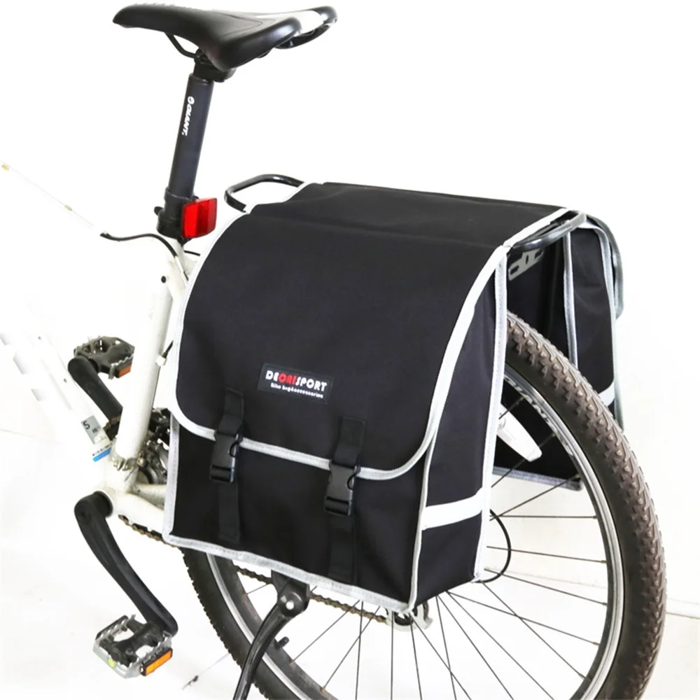 Bicycle Carrier Bag Bike Back Seat Double-side Cycling Bag – Worldwide ...