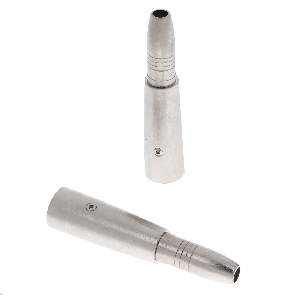3Pin XLR Male to 1/4 6.35mm Inch Mono Female Mic Mixer Cable Adapter