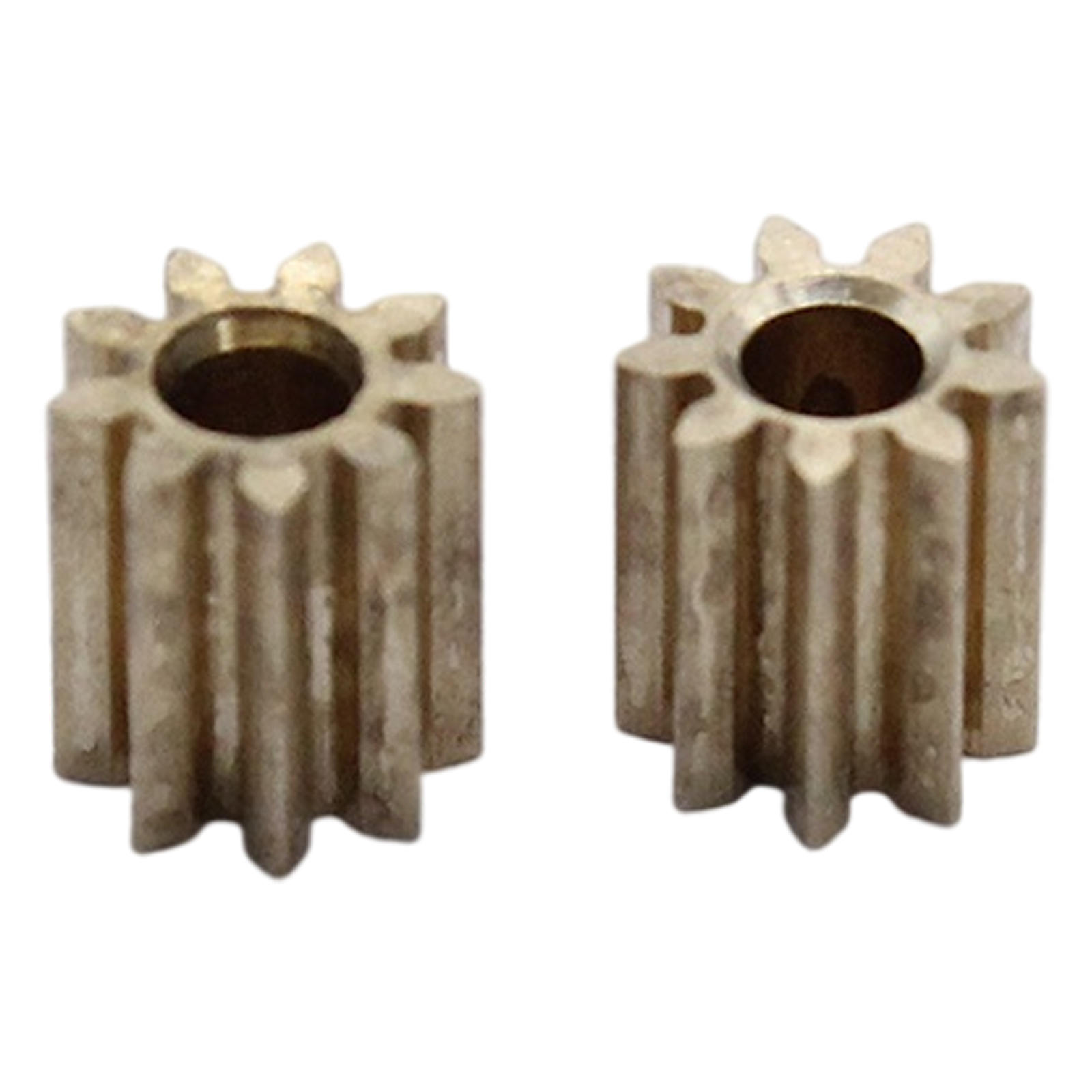 2x Motor Pinion Gear Set Brass Fits for Intelli Lok Module 0.4 9 Teeth Replace Accessories