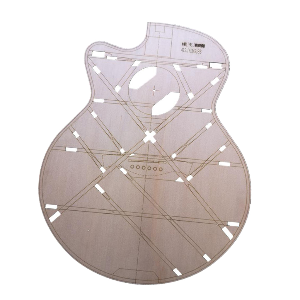 41 inch SJ Acoustic Guitar Layout Template - Guitar Building
