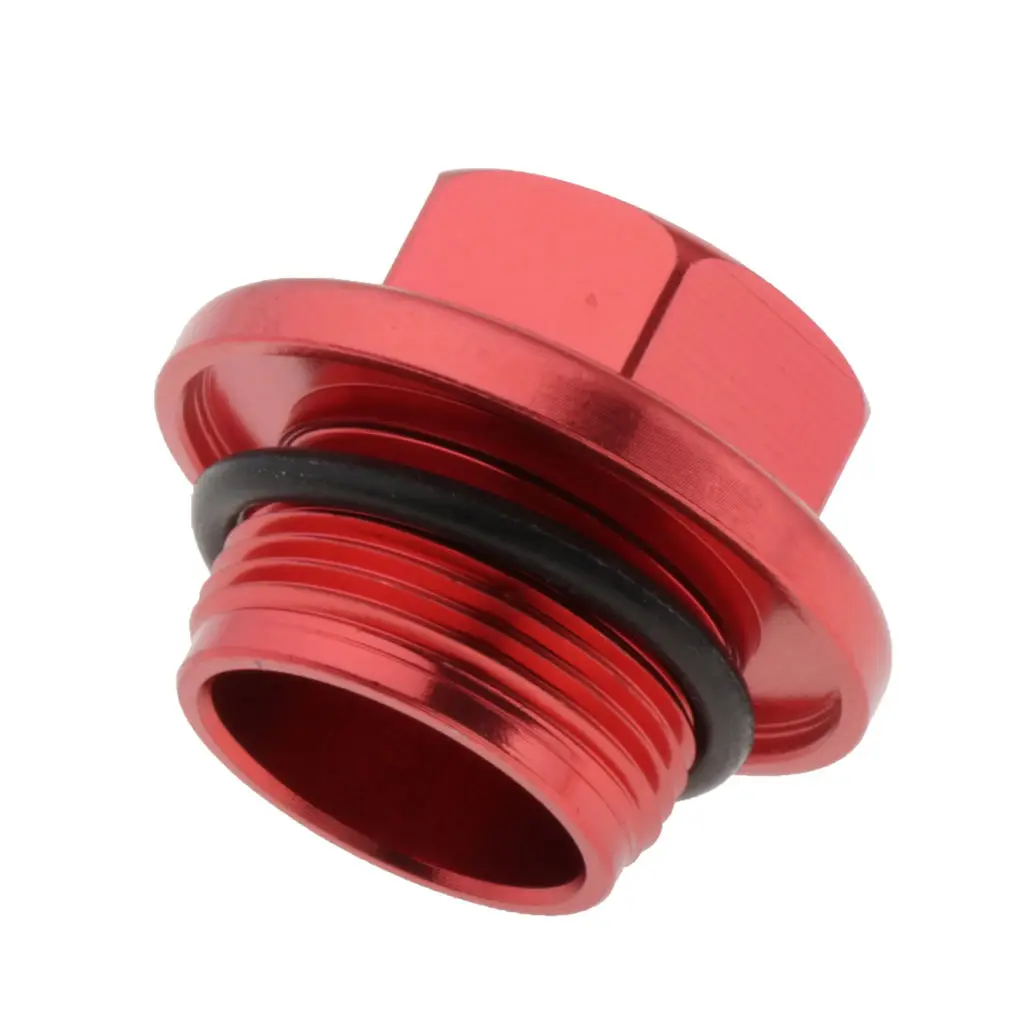 CNC Motorcycle Carburetor Drain Plug For  SX EXC XCFW 65 450 2000-2019 Red