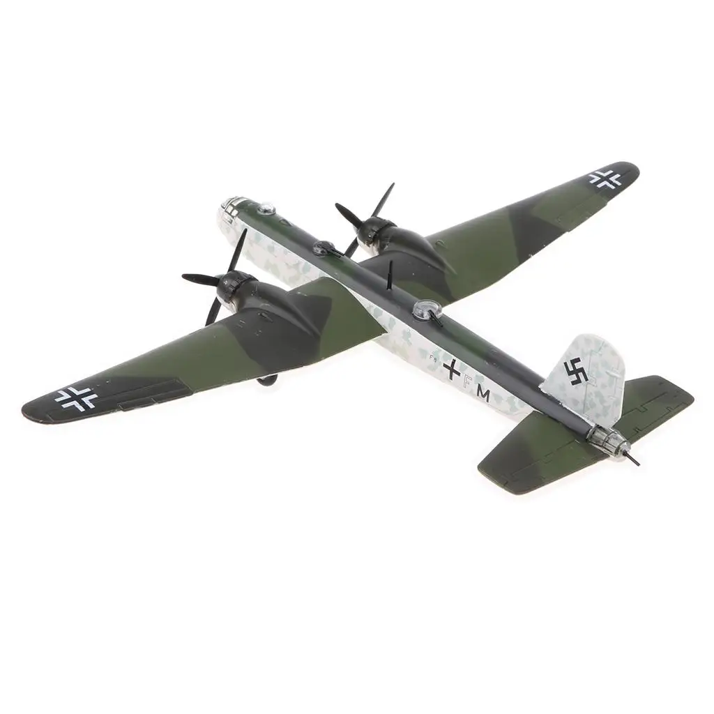 1 : 144   Scale     Heinkel   He   177   1942   Bomber   Aircraft ,  Diecast   Plane   Model