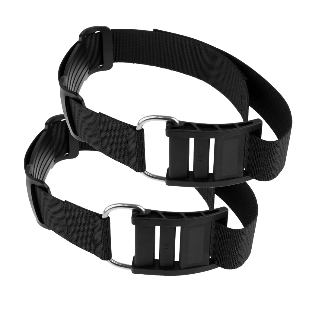 2pcs Durable Scuba Diving Tank Band Cam Strap Carrying Bottle Holder Retainer 2pcs Durable Scuba Diving Tank Band Cam Strap Carrying Bottle Holder Retainer