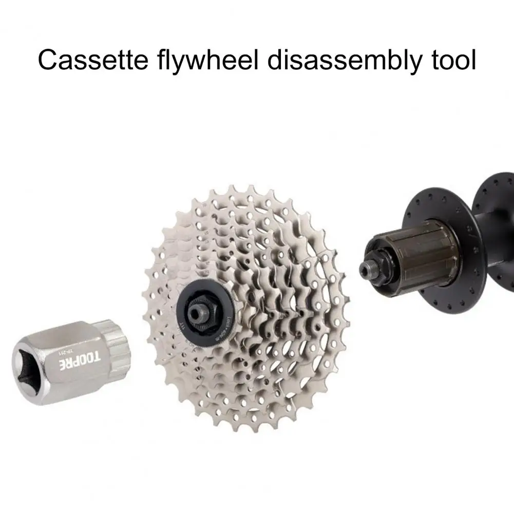 1x Tool Remover Cassette Removal Lockring Freewheel Flywheel Bicycle Repair 