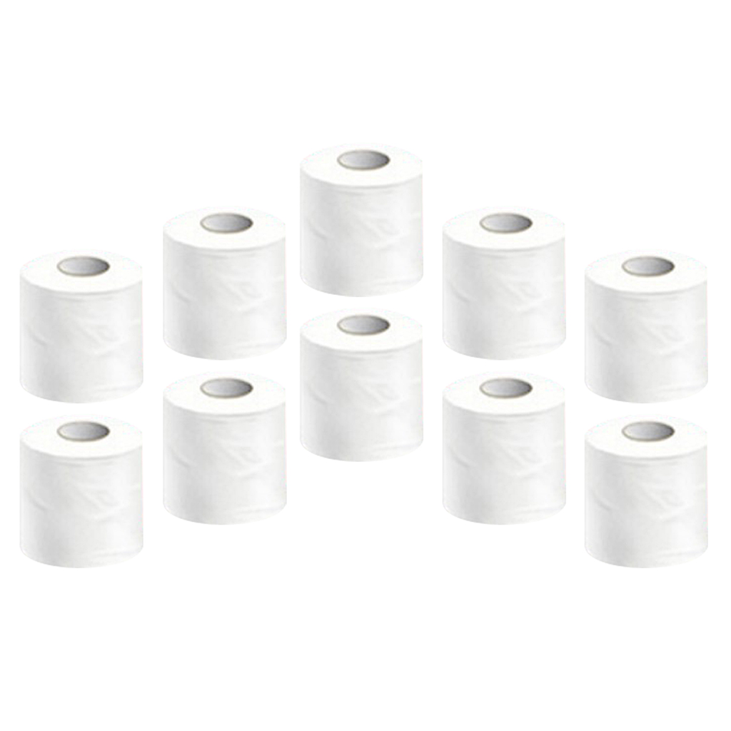 10 Rolls Comfortable 4 Ply Soft Professional Series Toilet Paper, Soft, Strong and Highly Absorbent Toilet Tissue Roll