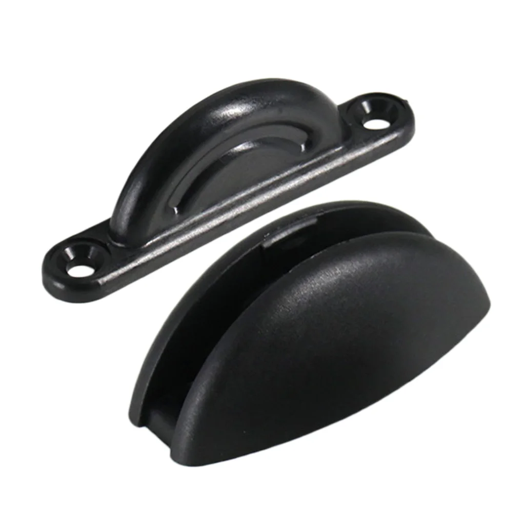 Nylon Door Retainer Door Catch for Caravan Camper Motorhome RV Boat Black