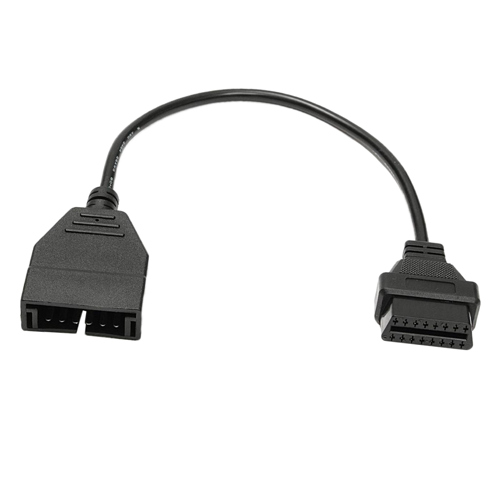 1x 12 Pins OBD1 Male to 16 Pin  Adapter for GM Car Diagnostic Scanner