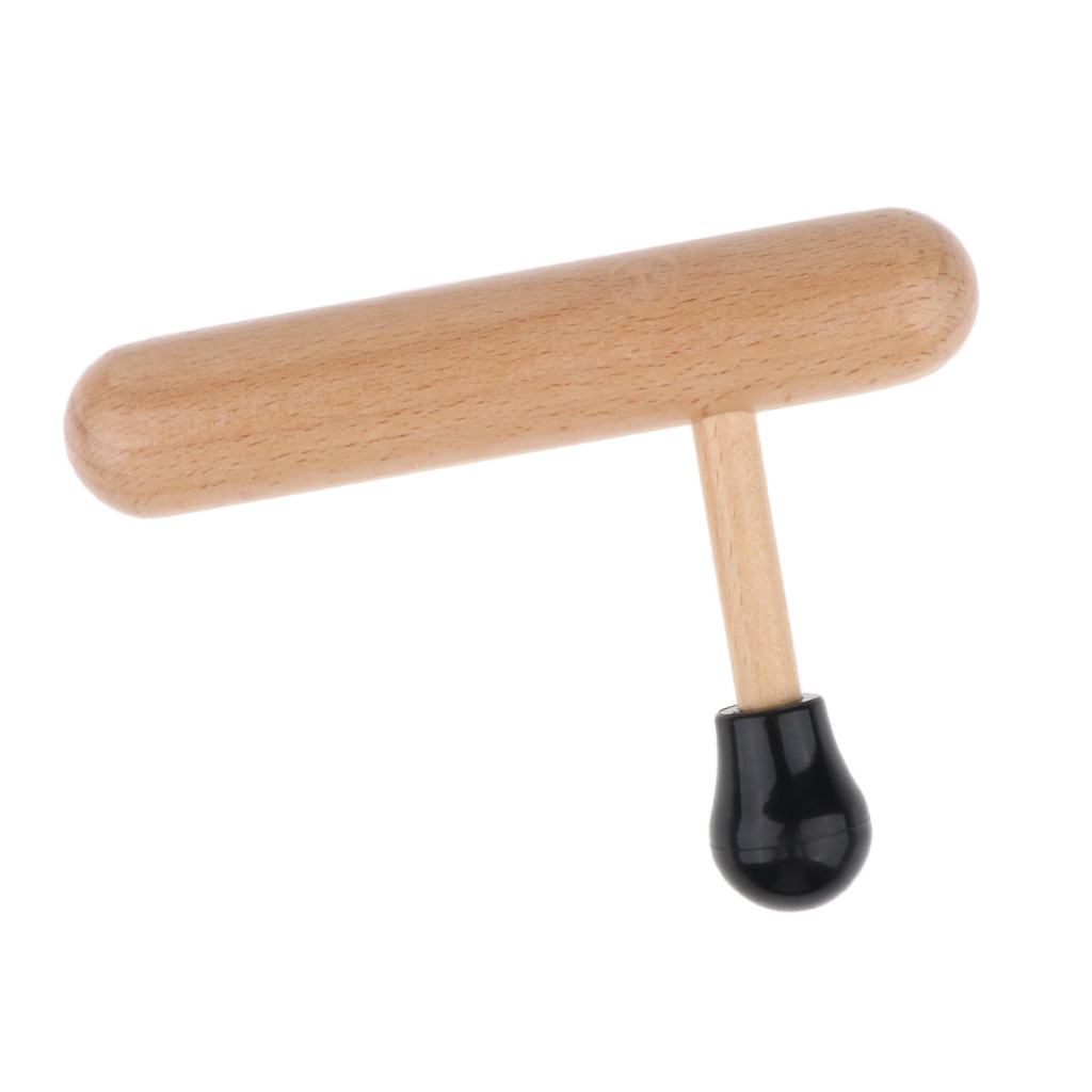 Portable Traditional Wooden Hand Foot Reflexology Massage Tool Head Foot Face
