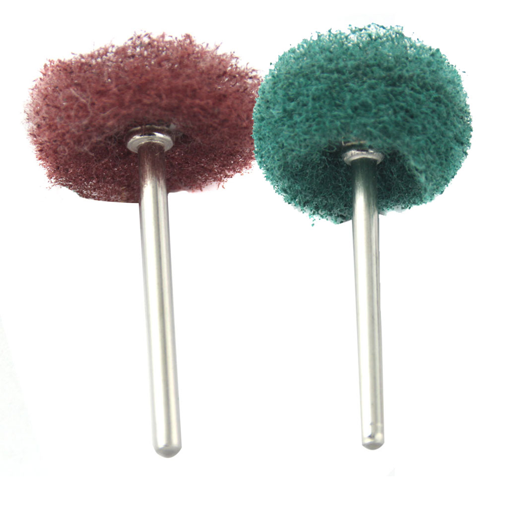 20pcs Polishing Wheel Buffing Pad Fiber Brushes Accessories for Rotary Kit