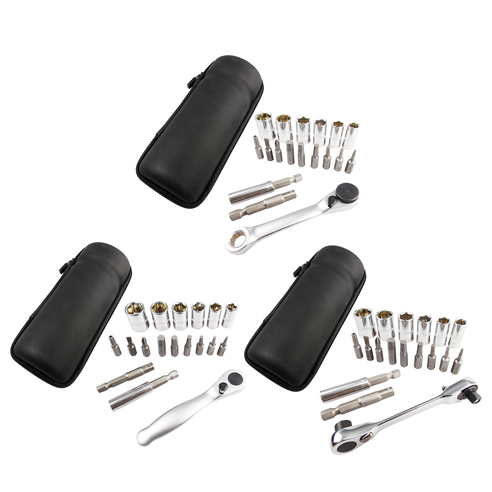 Socket Ratchet Wrench Metal Spanner Bike Repair Tools Sleeve Kit for Road MTB Bicycle Accs