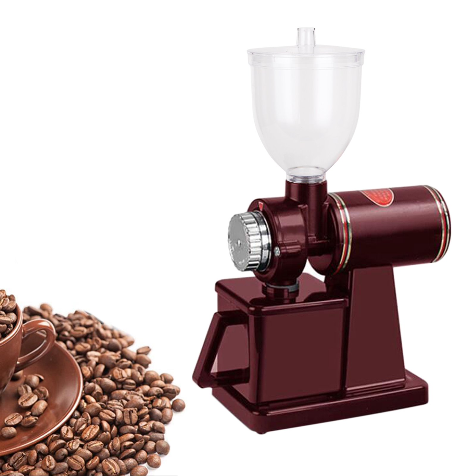 Electric Adjustable Coffee Grinder Kitchen Herbs Grains Pepper Grinder Easy and Quick