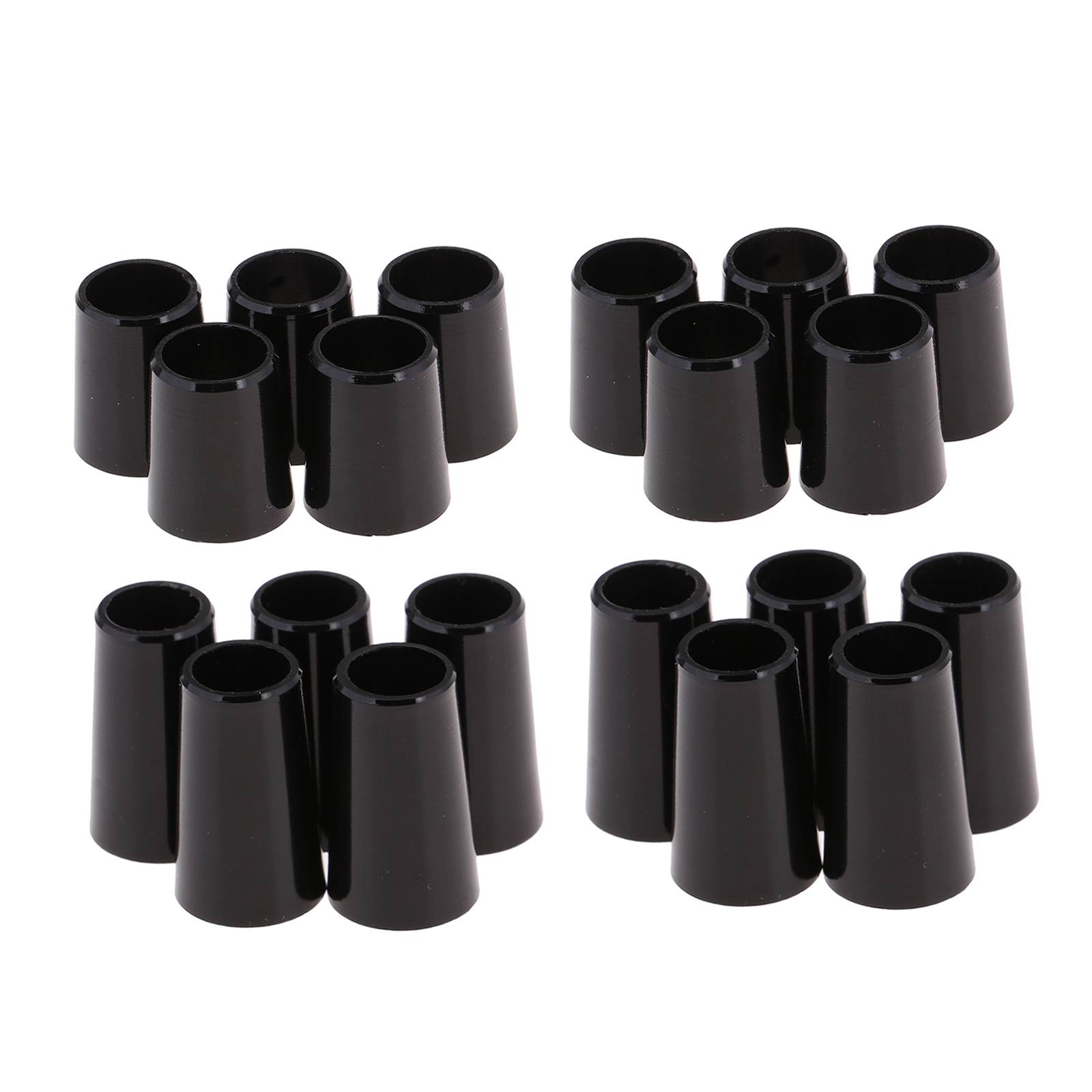20 Pcs/Set Golf Woods Shaft Ferrules End Caps Cover Replacement Spare Shaft Sleeve for Irons / Woods Shaft
