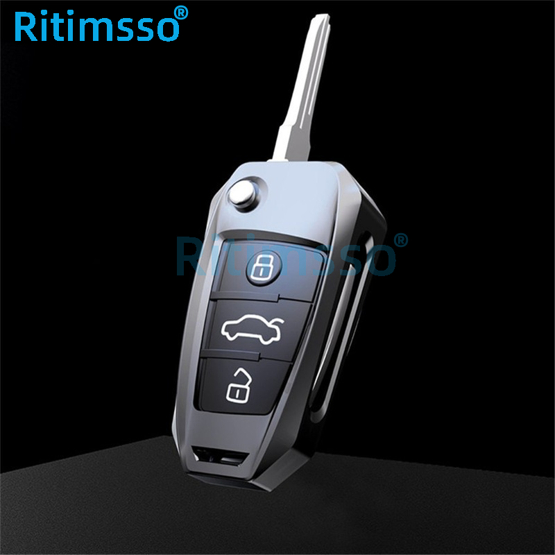 Custodia/cover per Chiave/telecomando in lega di zinco per Audi A1 A3 A4 A5 Q7 A6 C5 C6 accessori per lo Styling della borsa del supporto per auto 11 Custodia/cover per Chiave/telecomando in lega di zinco per Audi A1 A3 A4 A5 Q7 A6 C5 C6 accessori per lo Styling della borsa del supporto per auto - Hc0f798d01e65451ba8295dfdff81b08bE