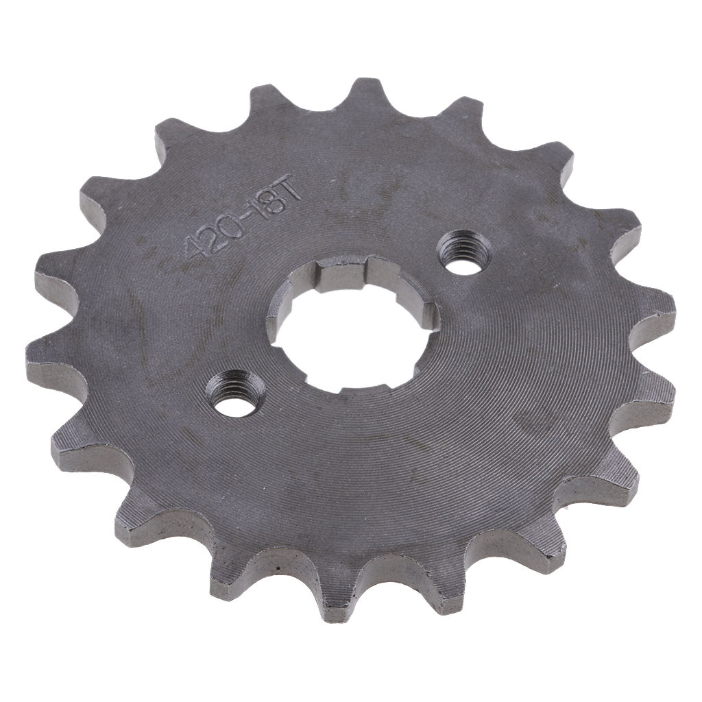 18T 18 Teeth 20mm Front Sprocket for 420 Chain 110CC 125CC 140CC Dirt Pit Trail Bike ATV Quad High quality for rust
