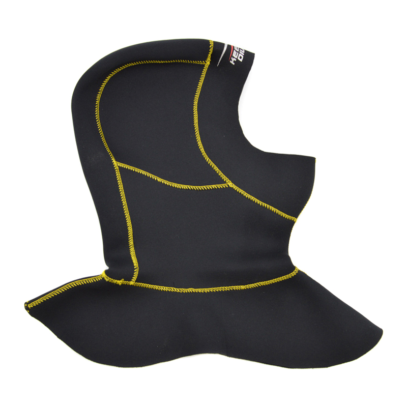 3mm neoprene mergulho capuz com ombro wetsuit