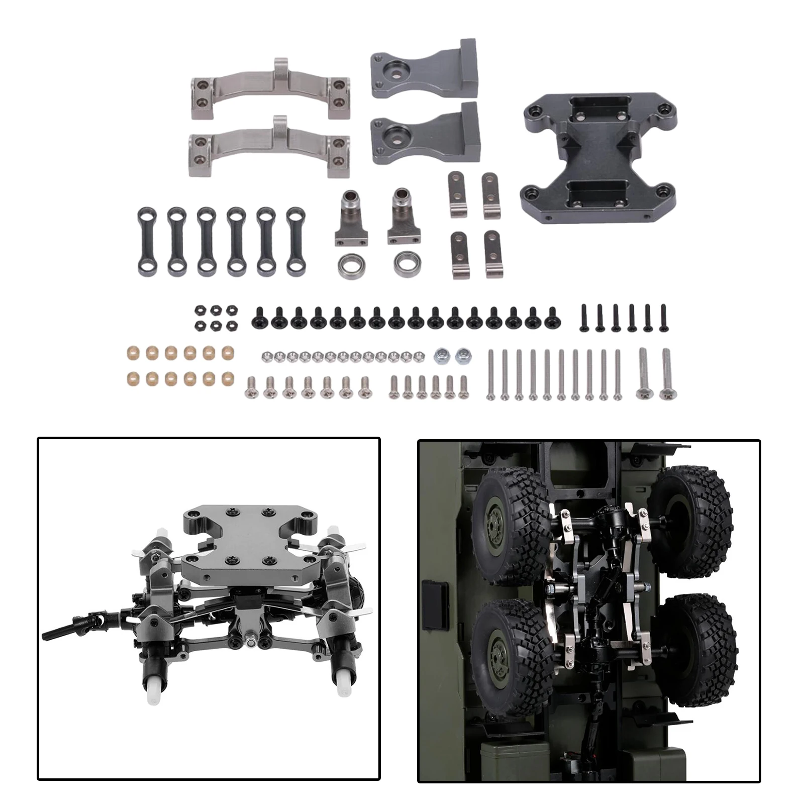 Seesaw Kit DIY for WPL B16 B36 RC Crawler Truck  Car Modified Parts