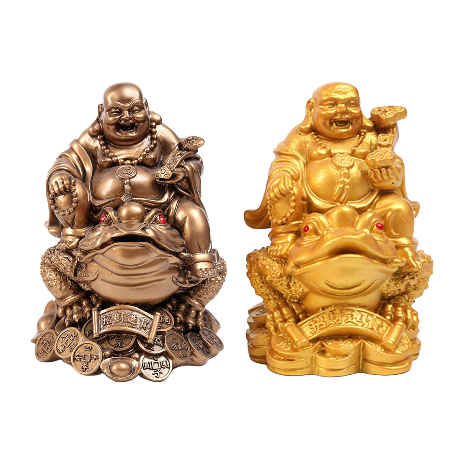 Laughing Buddha Wealth Lucky Feng Shui Ornament Figurine for Wedding Birthday Shop
