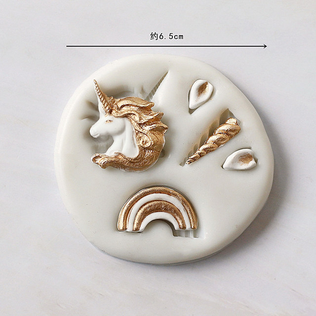 Mini Unicorn Mold, Magical Creatures Mold, Chocolate Fondant