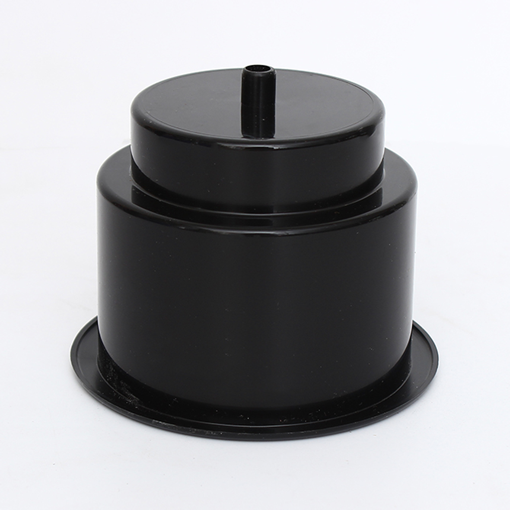 Black Center Hole Recessed Cup Drink  for Marine Boat Car RV
