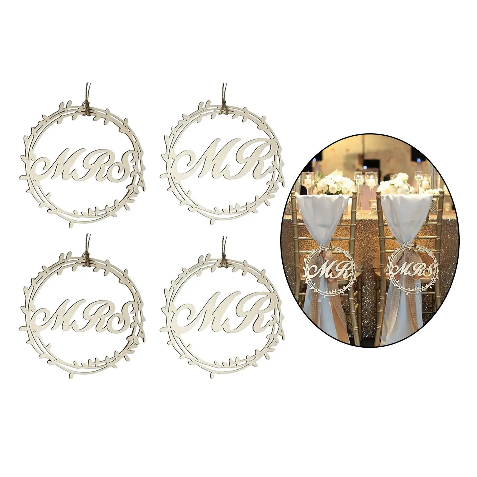 Wedding Decoration Married Couple Circle Shape for Wedding Ceremony Supplies