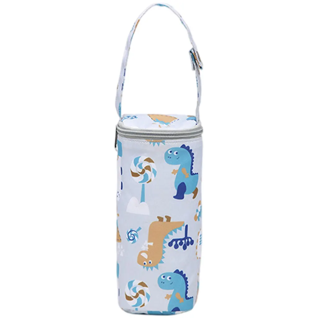 Insulated Water Bottle Bag Stroller Hanging Accessories Breastmilk Warmer Bag for Travel Carrier