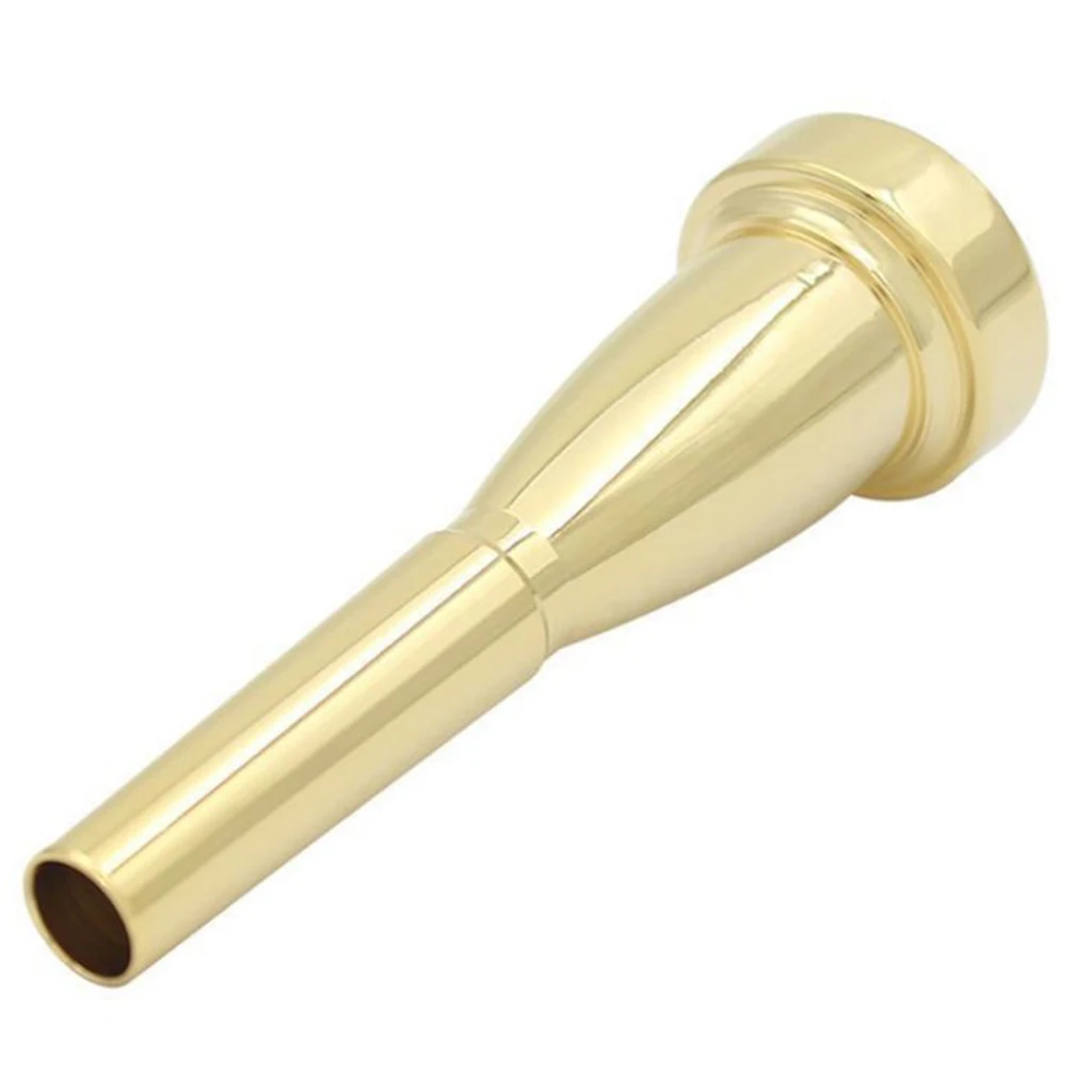 5C Size Rich Tone Trumpet Mouthpiece Golden Plated for Yamaha Bach Trumpet