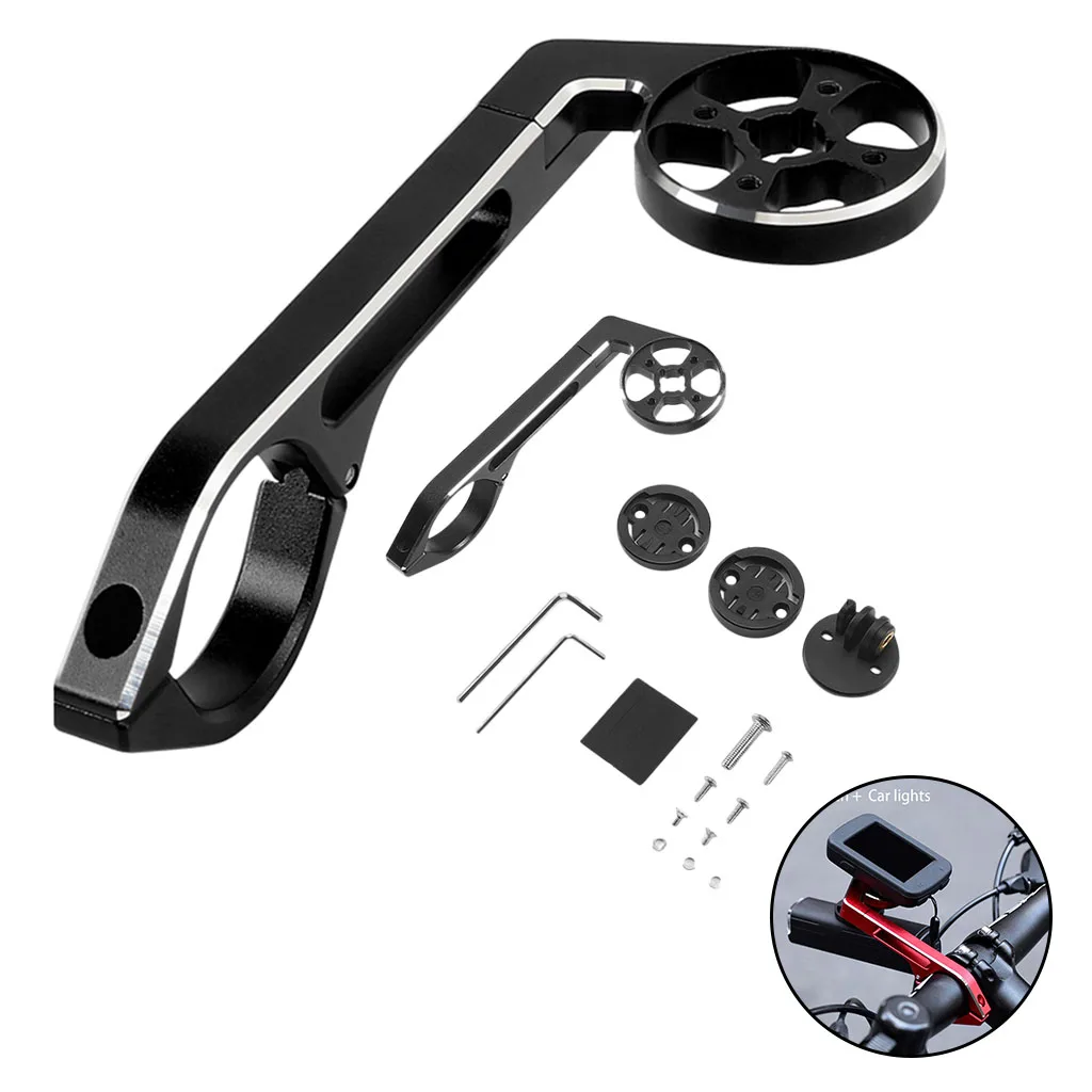 Bike Computer Mount Bracket with Aluminum Alloy Table Seat GPS Colourful Holder for Garmin  Gopro