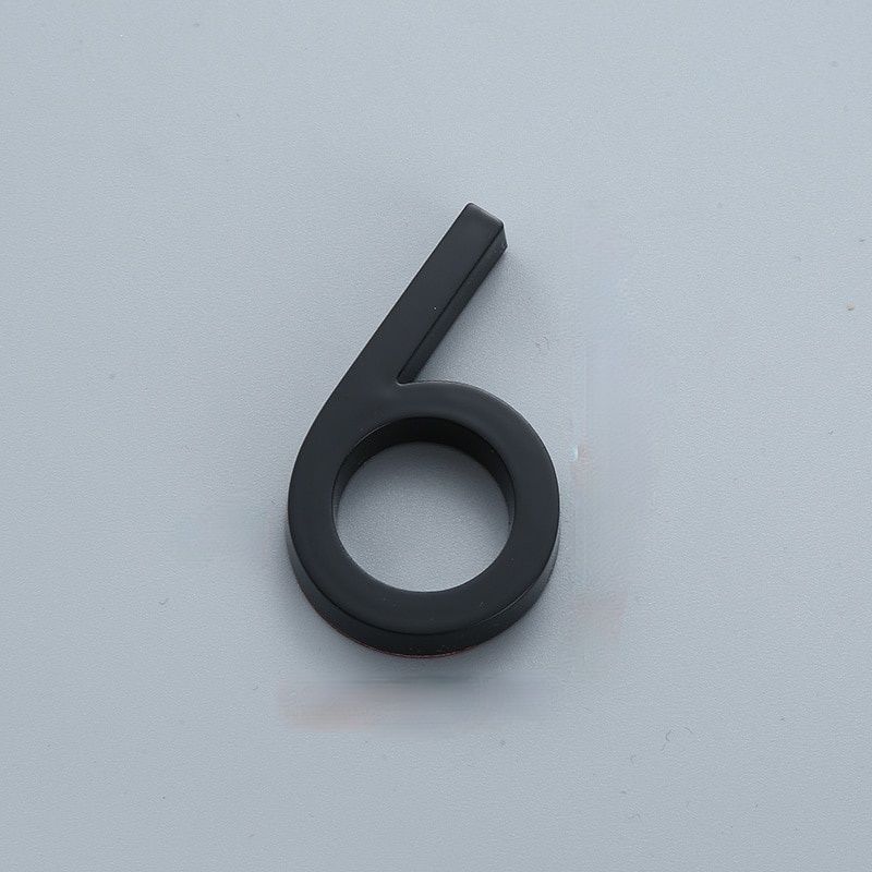 Title 8, 60mm Self Adhesive House Number Sticker For Apa...