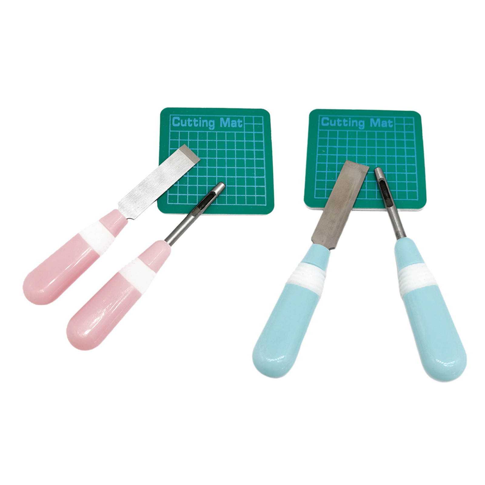 3x Buttonhole Cutter Set Leathercraft Sew Eyehole Keyhole Cutting Punch Tool