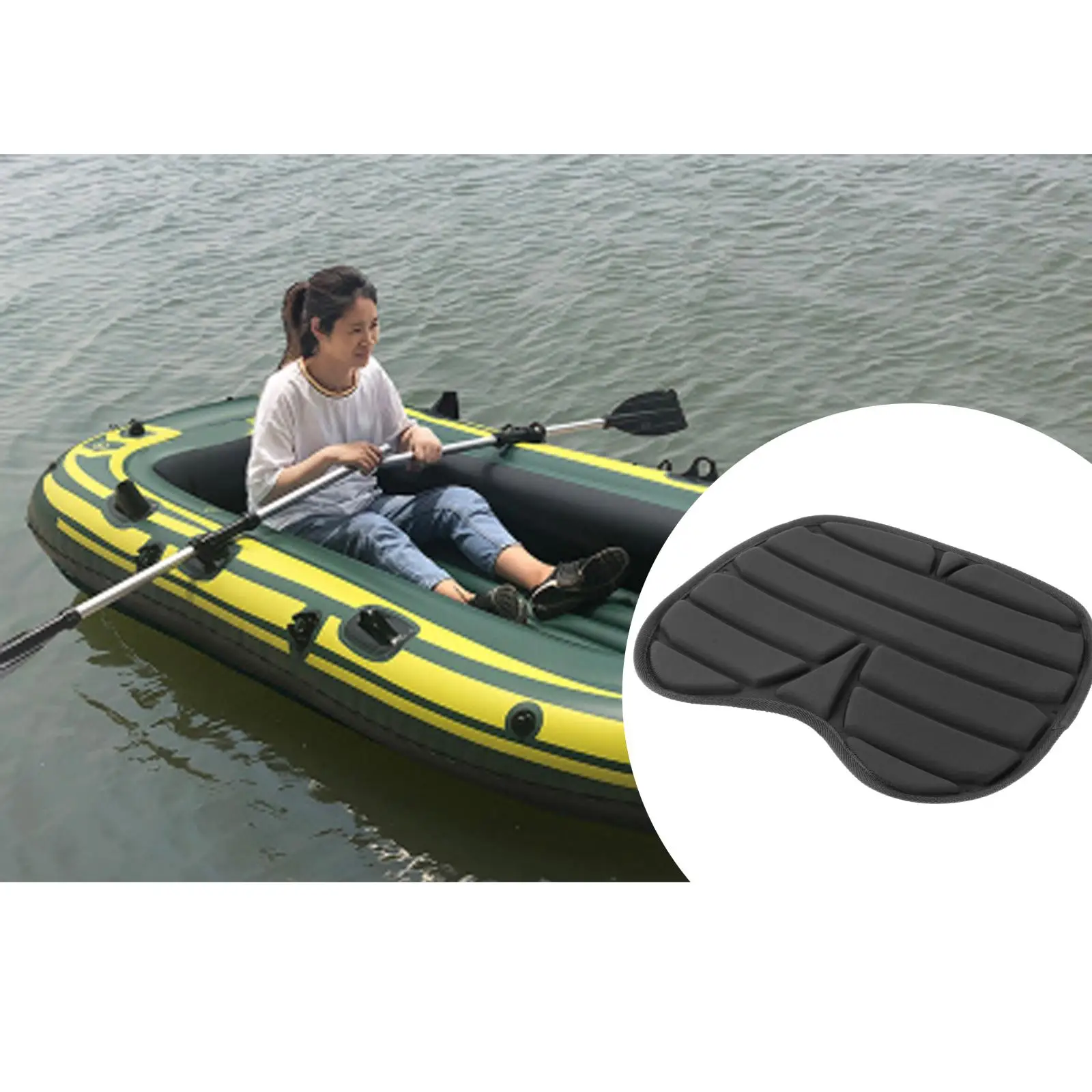 Padded Seat Cushion for Bench Inflatable Boat Canoe Length 30" 