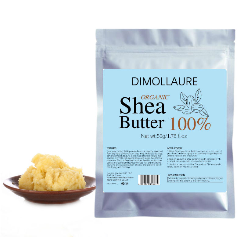 Best of Dimollaure 100g Natural Organic Unrefined Shea Butter Plant Essential Oil Moisturizing Nourishing Skin Care Cosmetics Base Oil Reviews & Tips