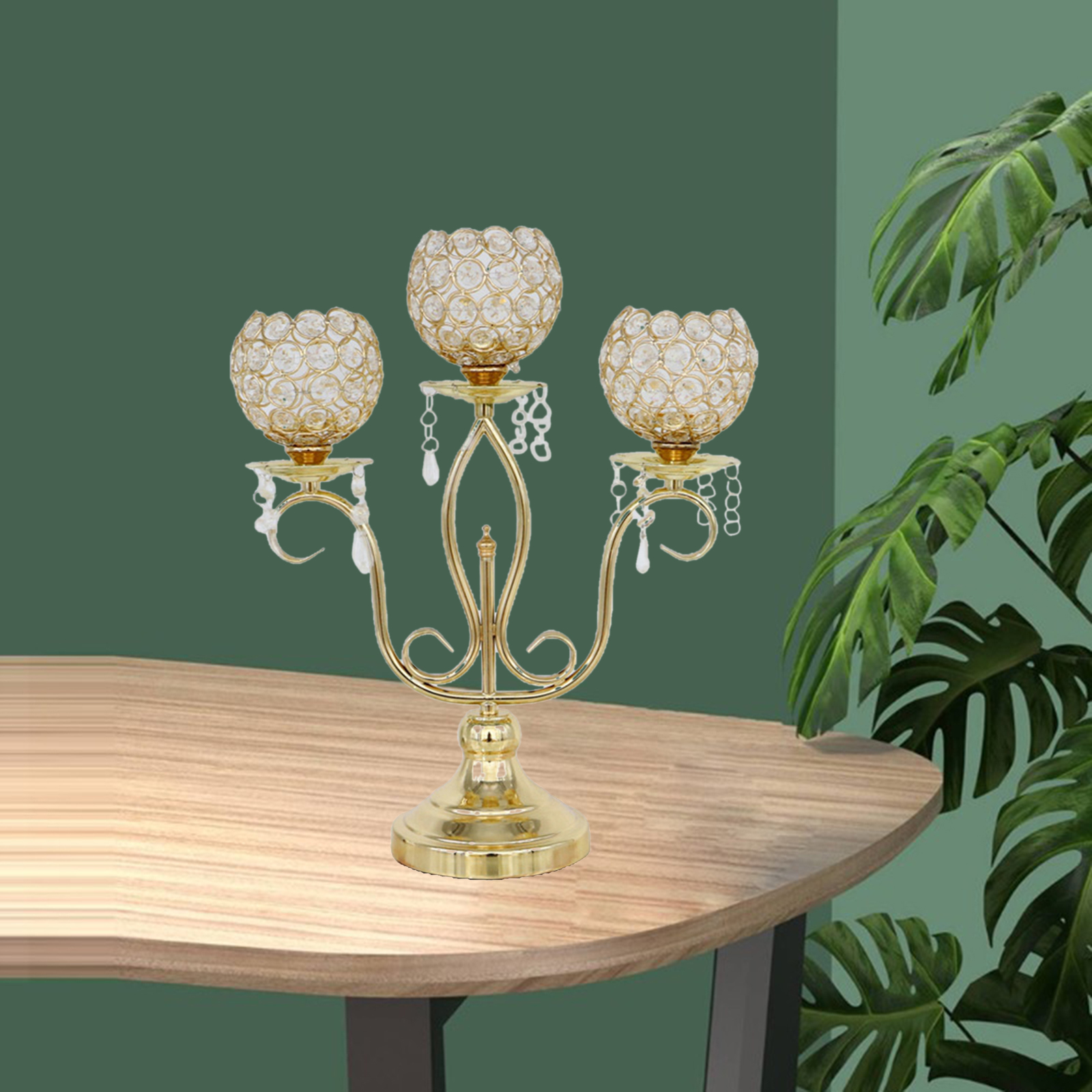 Candle Holder Candelabra Centerpiece Crafts Decoration Candlesticks Holder