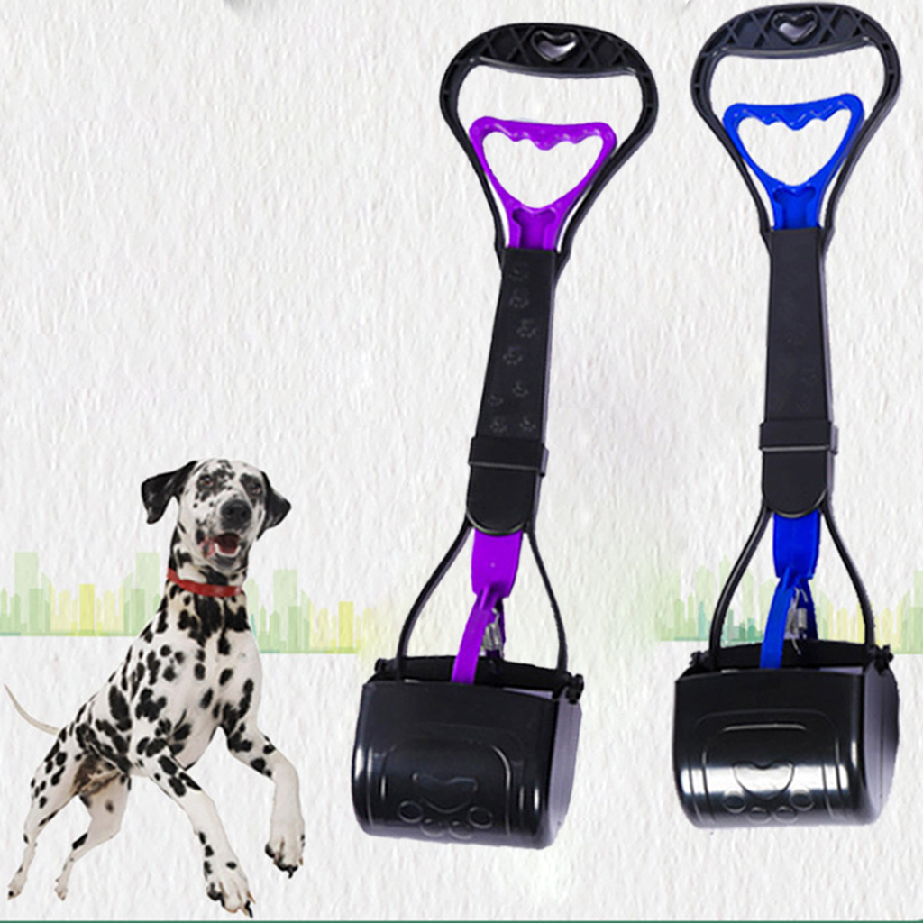 Non-Breakable Dogs Cats Pet Pooper Scooper Poop Picker Grabber Poo Remover