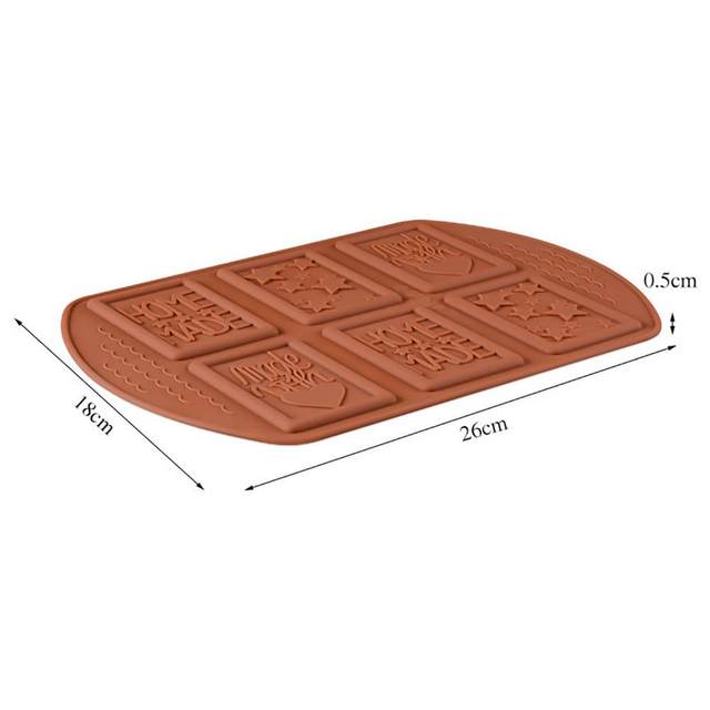 Chocolate Bar Moulds Food Grade Silicone Chocolate Molds 18 Options  Available Blocky Choc Candy Mold Confectionery Baking Tools - AliExpress