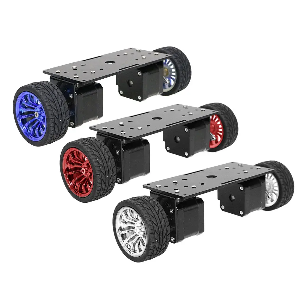 42 Stepper Motor 65mm Double-Wheeled Robot Balancing Vehicle Chassis