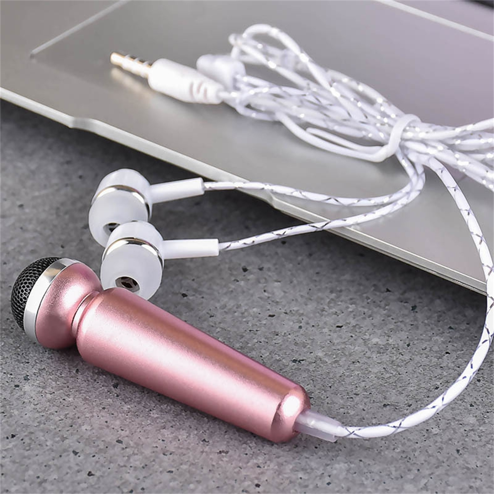 Title 5, Handheld Mini Microphone Portable 3.5mm Condens...