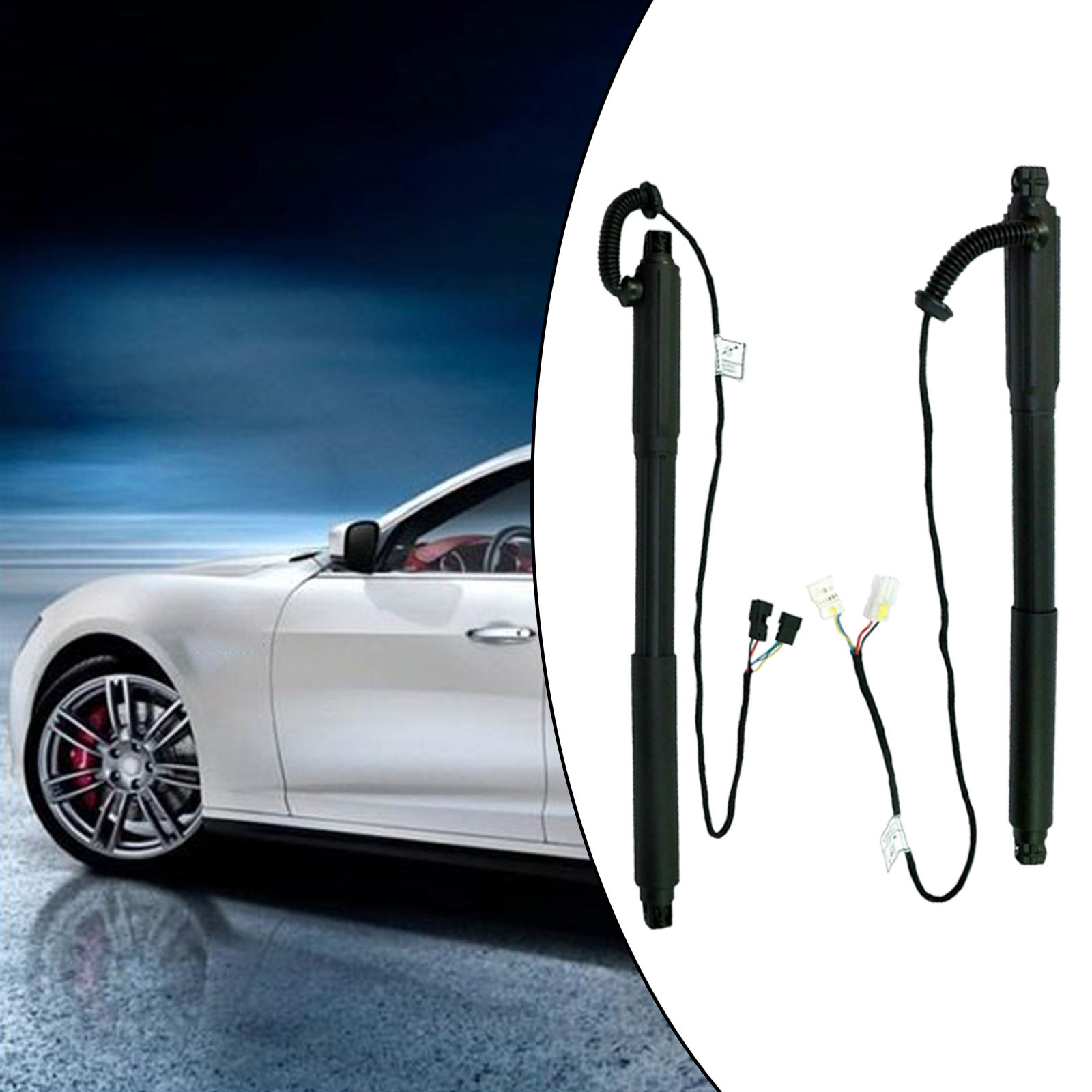 1 Pair Car Rear Left and Right Power Tailgate Lift Support Shock Struts for BMW E70/E70LCI 07-13 51247332695 51247332696