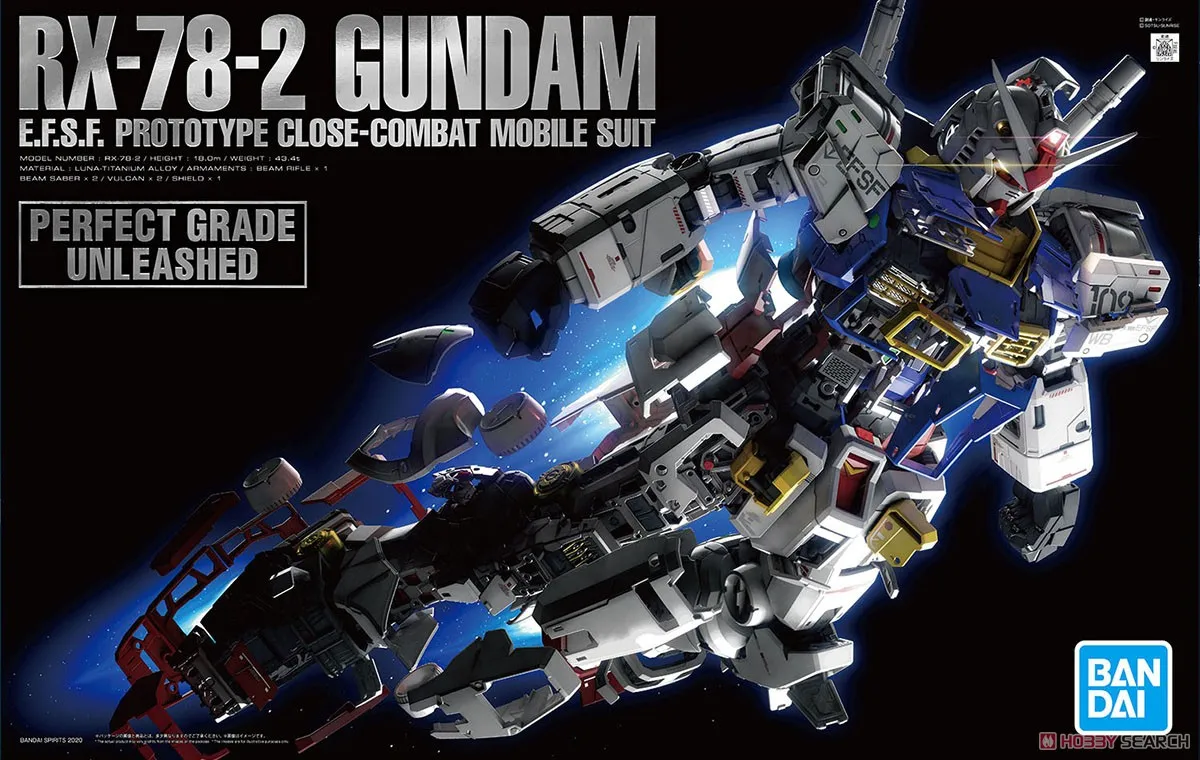 Bandai Pb Pg 1 60 Rx 78 2 2 0 Gundam Action Figure Assemble Model Toys Action Figures Aliexpress