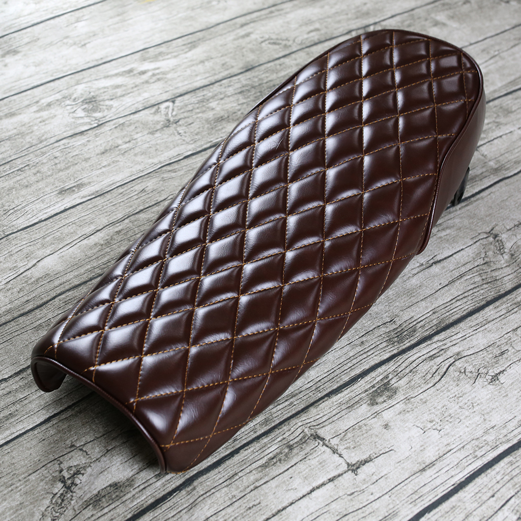 63cm Cafe Racer Seat Made of PU Leather, Comfortable, Waterproof,