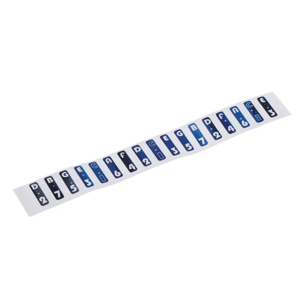 Piano Thumb Note Sticker, Kalimba Instrument Musical Toy for