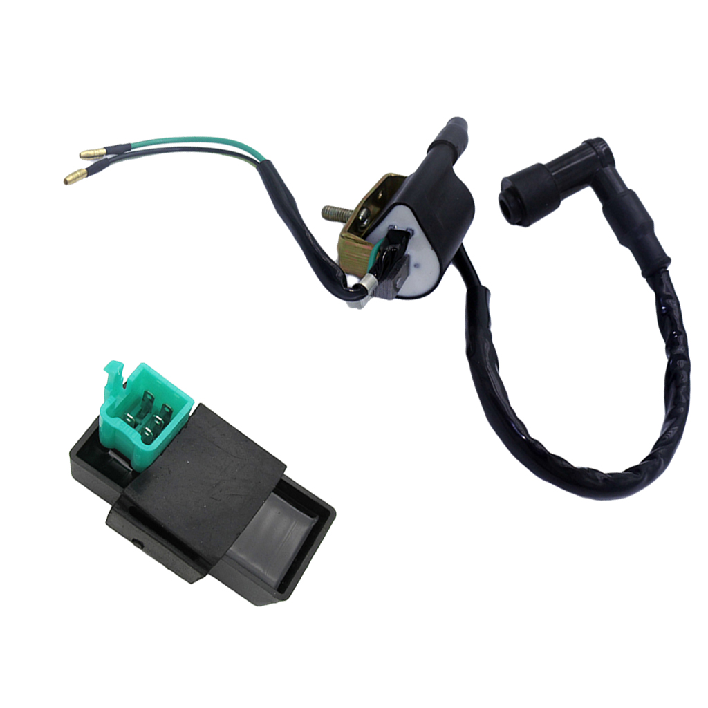 Ignition Module Coil with CDI Box 6 Pin for 90cc 110cc 125cc 140cc MIni Quad Dirt Bike ATV Buggy