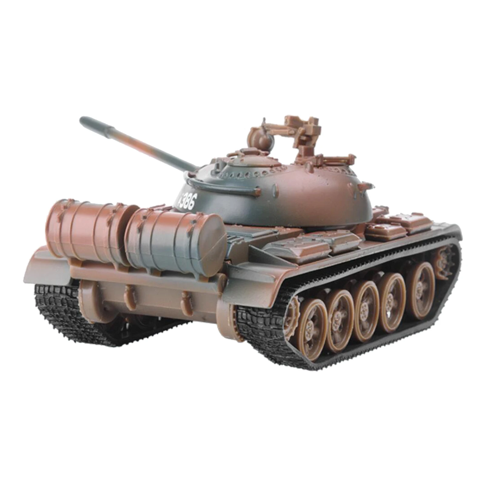 Detailed Alloy 1:43 T-55 Tank Model Building Kit Simulation 3D Puzzles DIY Toys for Adults Kids