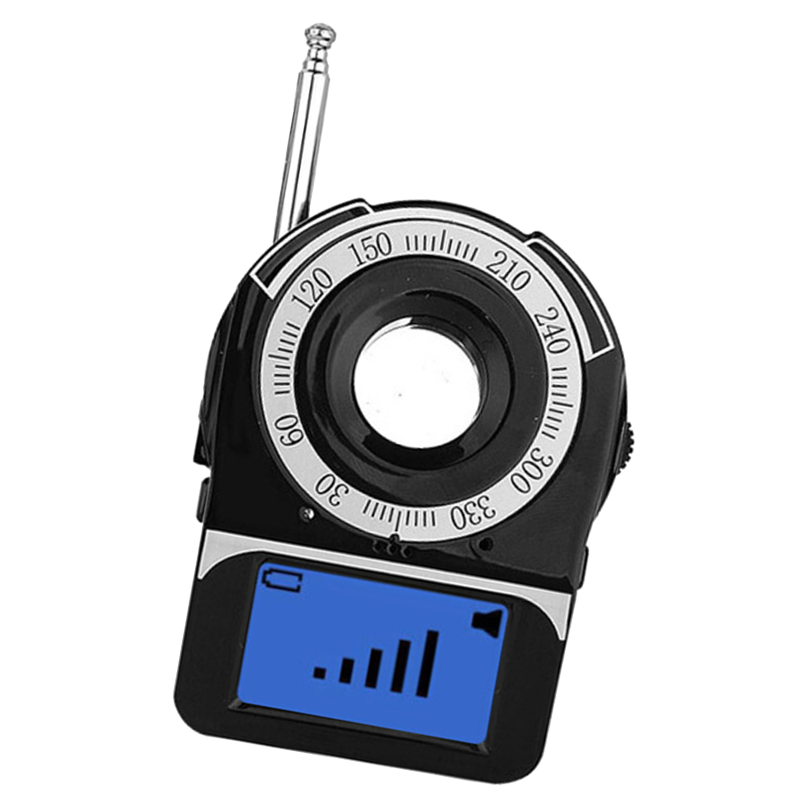 Camera Detectors Anti Theft Alarm GPS Signal Lens RF Tracker Pocket Sized GPS Scanner RF Detector LED Camera Finder for Bathroom