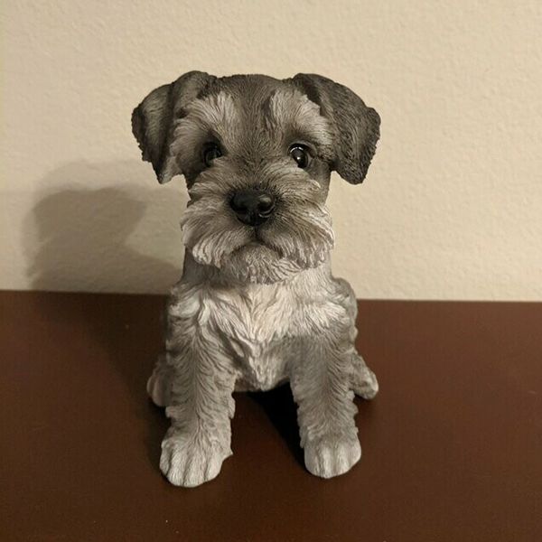 Schnauzer Garden Statue - classic shop