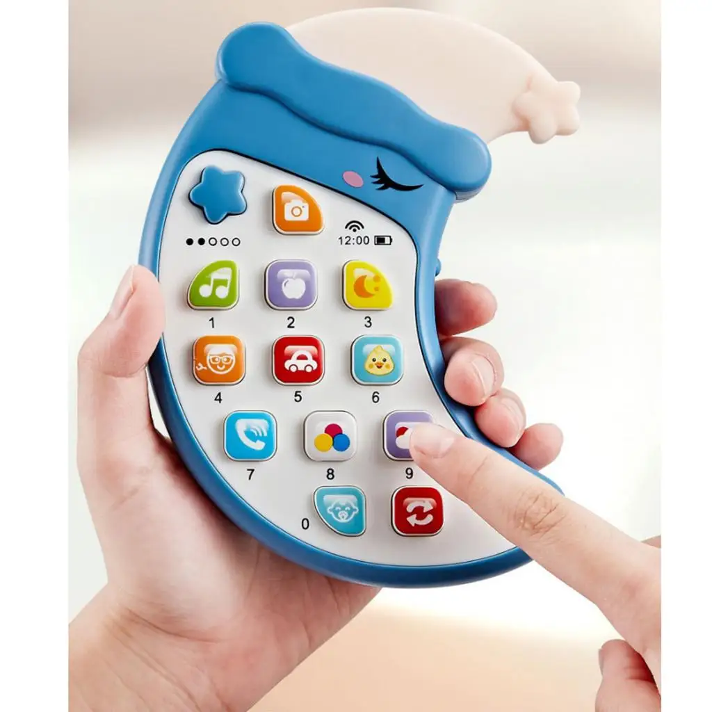 Early Education Toy 6 Month Old Baby Remote Control Musical Toy Mobile Phone