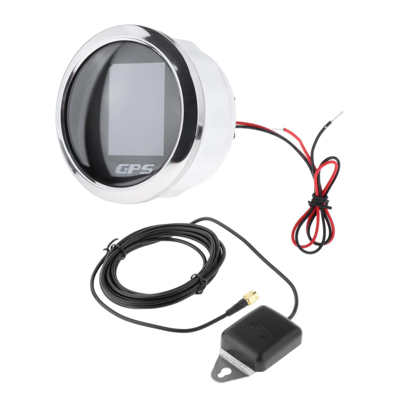85mm Speedometer GPS 0-600km/h Mileage LCD Indicators Kont MPH Km/h Speed Units SOG TRIP ODO COG for Car Truck