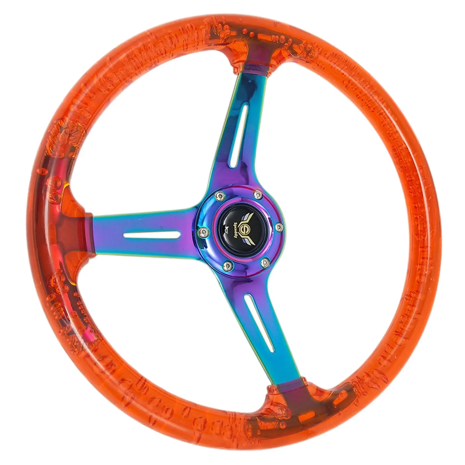 14`` Racing Steering Wheel for Race Car Car Interior Trim Modification Drifting Steering Wheel Accessories