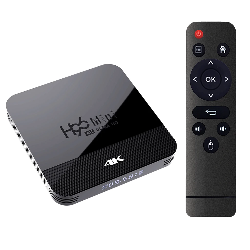 TV Box Android 9.0 H96 Mini H8 RK3228A 2.4G/5G WIFI Set Top Box 2+16GB EU